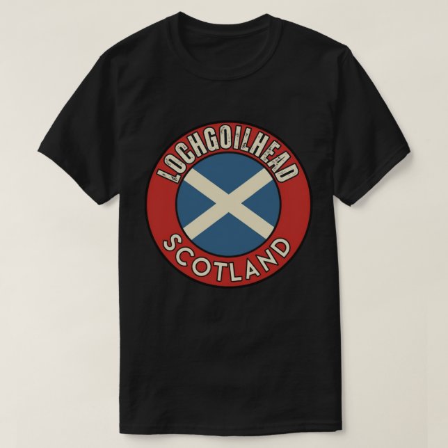 Lochgoilhead, Schottland T-Shirt (Design vorne)
