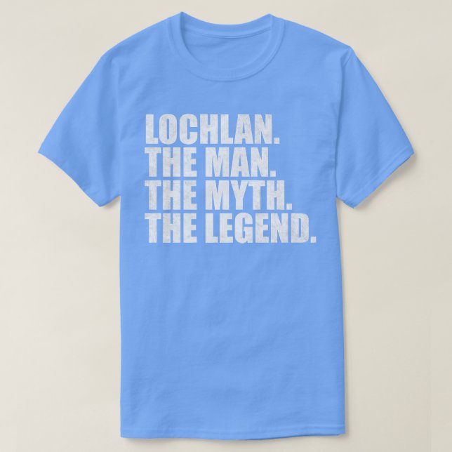 Lochlan Lochlan Name Lochlan Vorname T-Shirt (Design vorne)