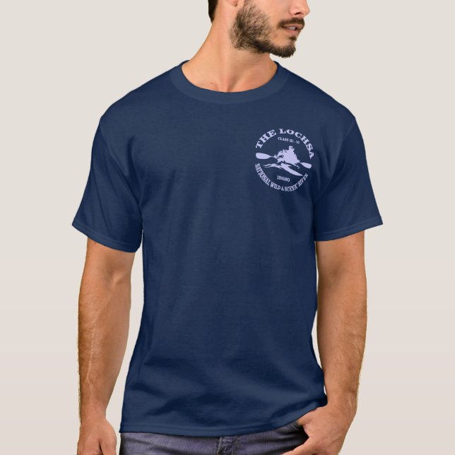 Lochsa River (rd) T-Shirt (Vorderseite)