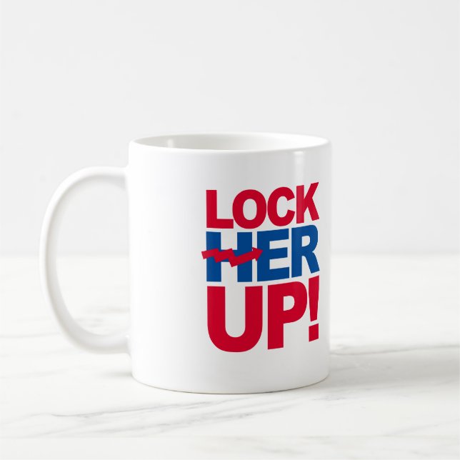 LOCK IHR AUF - Anti-Hillary - - Anti-Hillary - Tasse (Links)