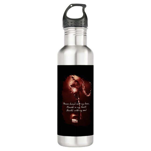 Lock & Key MC Romance Wasserflasche Edelstahlflasche (Vorderseite)