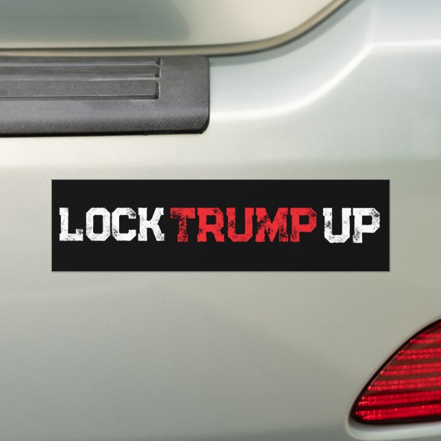 Lock Trump Up Political Autoaufkleber (Auf Auto)