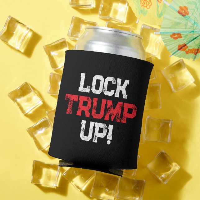 Lock Trump Up Political Dosenkühler (In Situ Sommer)