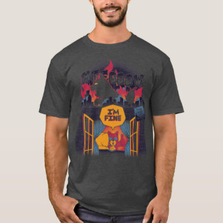 Lockdown Dog Im Fine Zuhause Office von Tobe Fonse T-Shirt