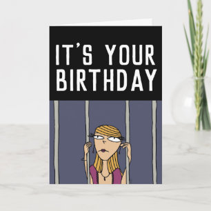 LOCKDOWN QUARANTINE BIRTHDAY GREETTERKARTEN KARTE