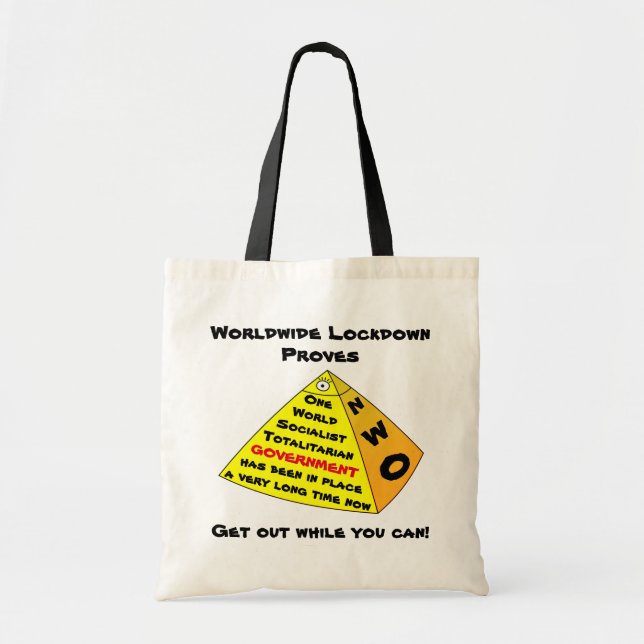 Lockdown-Tasche weltweit Tragetasche (Vorne)