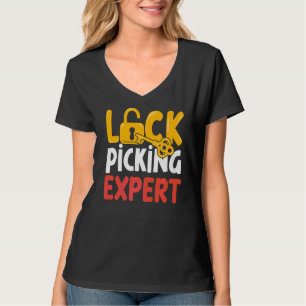 Locken Sie die Auswahl der Picker-Taste. T-Shirt