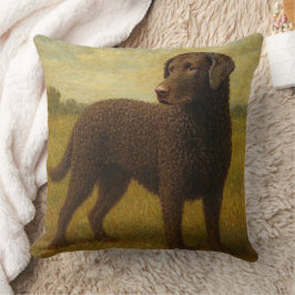 Lockenhaar-Retriever Kissen