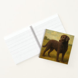 Lockenhaar-Retriever Notizbuch