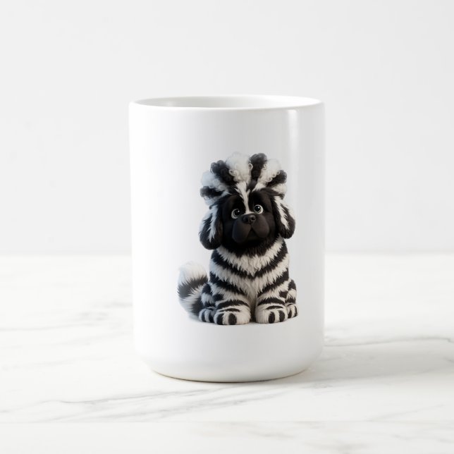 Lockenkopf-Chaos Kaffeetasse (Mittel)
