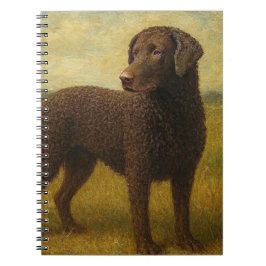 Lockenmantel-Retriever Notizblock
