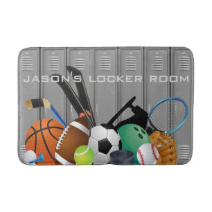 Locker Room Design Badematte