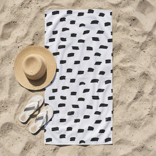 Lockere Markierung in Off-White Strandtuch