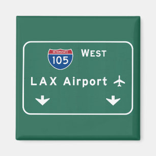 LOCKERER Flughafen I-105 W zwischenstaatlicher Ca Magnet