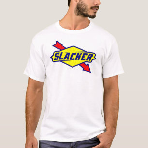 Lockererer Zeichen-Logo-Parodie-T - Shirt