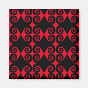 Lockeres Diamantmuster Magnet
