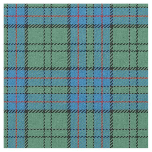 Lockhart Tartan-Druck Stoff (Nahaufnahme)