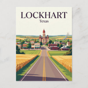 Lockhart USA Postkarte