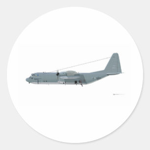 Lockheed AC-130 Specter Runder Aufkleber