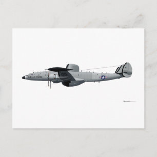 Lockheed EC-121 Warning Star "Triple Nickel" Postkarte