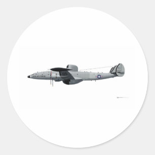 Lockheed EC-121 Warning Star "Triple Nickel" Runder Aufkleber