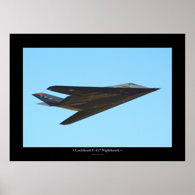 Lockheed F-117 Nighthawk Poster (Vorne)