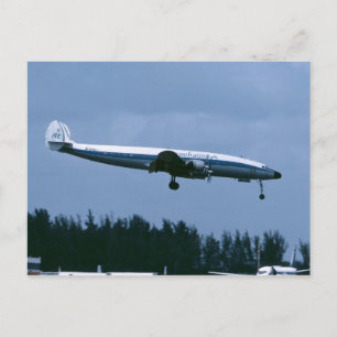 Lockheed L-1049 Super Constellation of Aerochago Postkarte