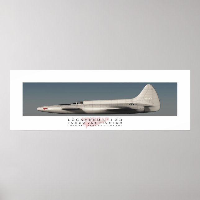 Lockheed L-133 Profile Poster (Vorne)