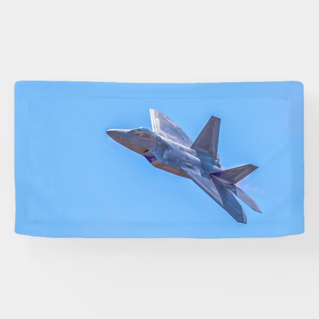 Lockheed Martin F-22A Raptor Banner (Horizontal)