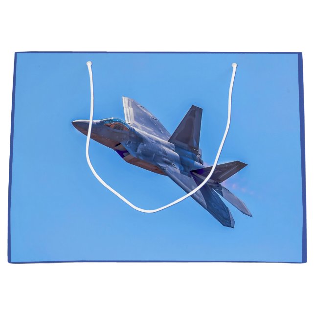 Lockheed Martin F-22A Raptor Große Geschenktüte (Vorderseite)