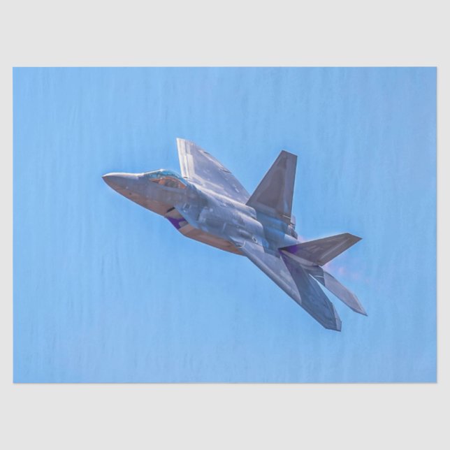 Lockheed Martin F-22A Raptor Seidenpapier (Vorderseite)