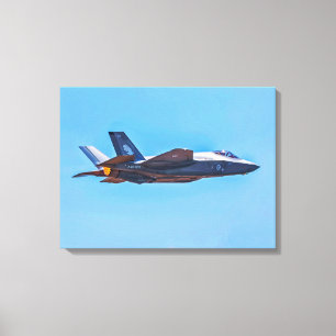 Lockheed Martin F-35A Lightning II Canvas Print Leinwanddruck