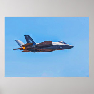 Lockheed Martin F-35A Lightning II Poster