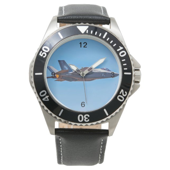 Lockheed Martin F-35A Lightning II Watch Armbanduhr (Vorderseite)