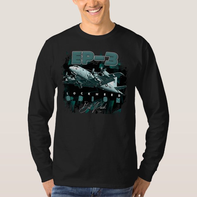 Lockheed P-3 Orion Us Marine Patrol Aircraf T-Shirt (Vorderseite)