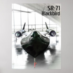 Lockheed SR-71 Blackbird Poster