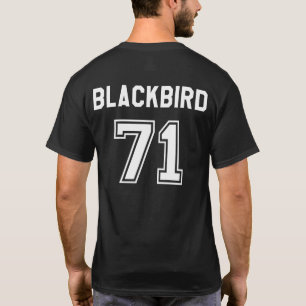 Lockheed SR-71 T - Shirt für Männer mit Rückendruc