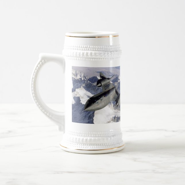 Lockheed SR-71B Blackbird Bierglas (Links)