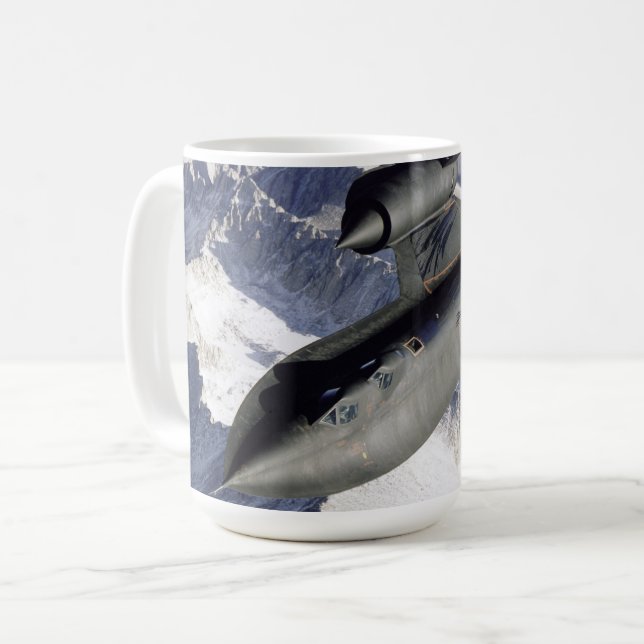 Lockheed SR-71B Blackbird Kaffeetasse (Vorderseite Links)