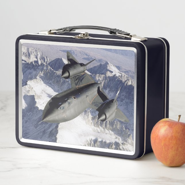 Lockheed SR-71B Blackbird Metall Brotdose (Beispiel)