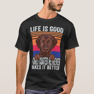Lockig beschichtete Retriever machen Ihr Leben gut T-Shirt