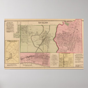 Lockland, Reading, Ohio Poster