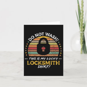 Locksmith Funny Quote, Lock Picker Graphic Karte