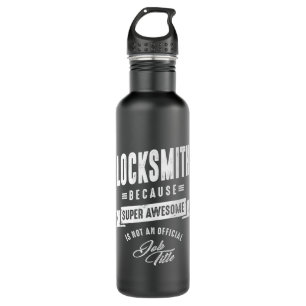 Locksmith Work Job Title Gift Edelstahlflasche