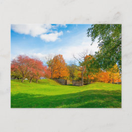 Lockville Canal Park im Herbst, Carroll, Ohio Postkarte