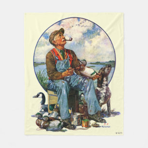 Lockvögel Fleecedecke