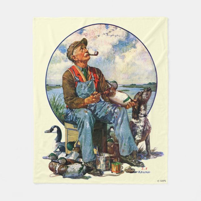 Lockvögel Fleecedecke (Vorderseite)