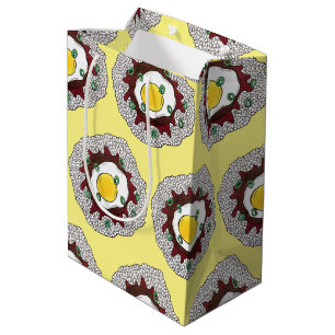 Loco Moco Hawaiian Cuisine Food Rice Hamburger Ei Mittlere Geschenktüte