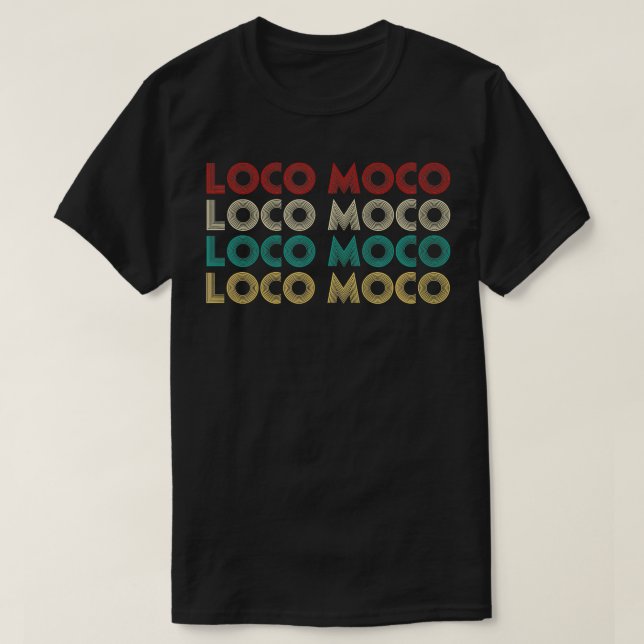 Loco Moco Lover T-Shirt (Design vorne)