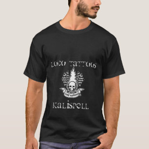 Loco tätowiert Kalispell regelmäßiges T Logo T-Shirt